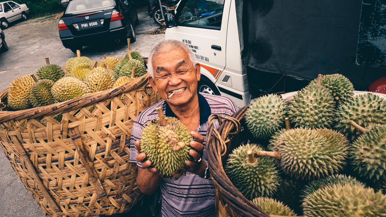 Proud Durian Farmer - Penang Editorial Photographer