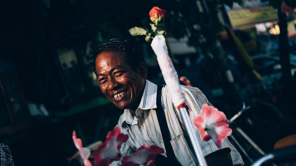 Trishaw Driver, Yangon Downtown, Myanmar - Photographer