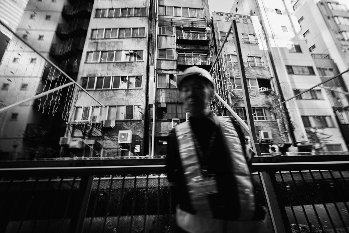 Construction Worker - Shibuya, Tokyo