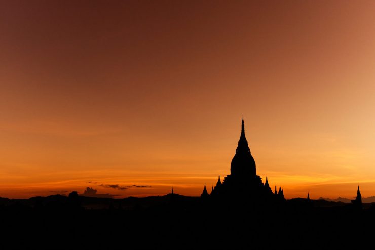 Bagan Sunrsie, Myanmar