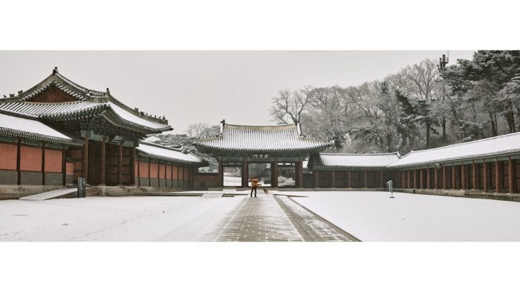 Snowy Panorama of Changdeokgung